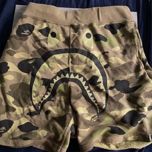 BAPE x undefeated shorts